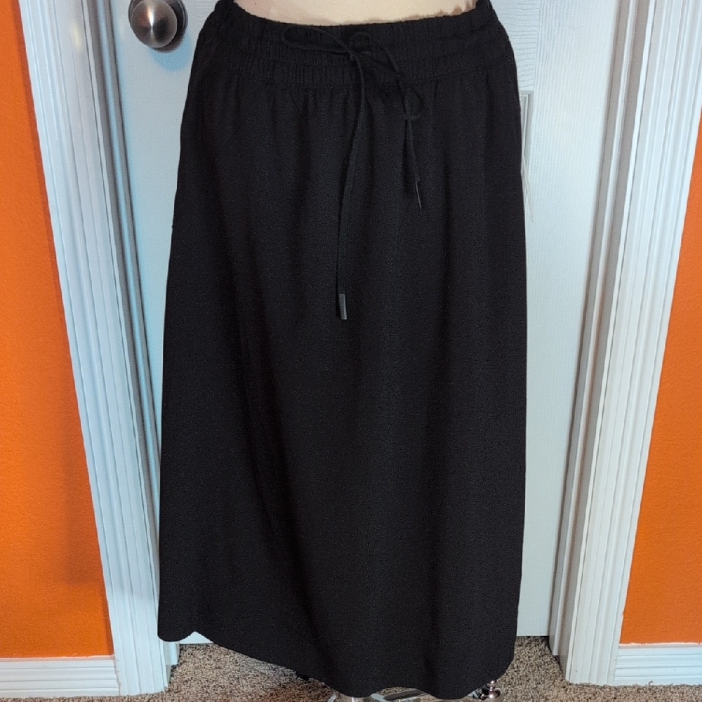 Athleta Black Maxi Skirt